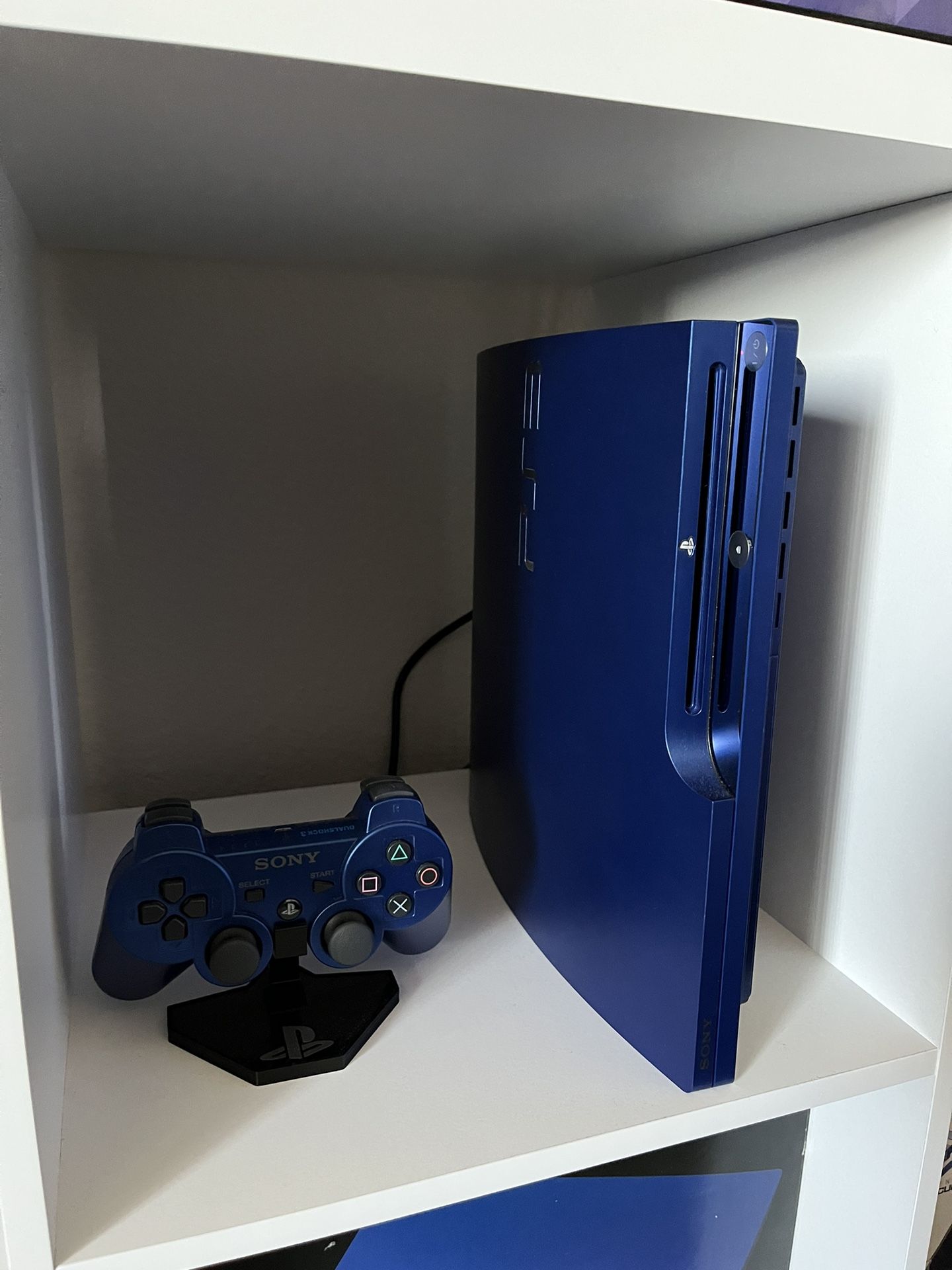 PlayStation 3 Slim Gran Turismo 5 Titanium Blue 160GB System for