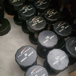 Iron Grip Dumbbells