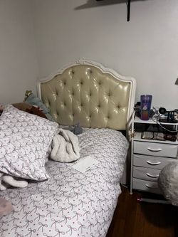 Two twin bed frames