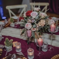 Burgundy Velvet Round Table Cloths 120
