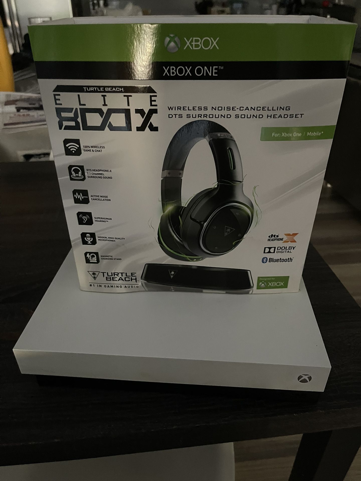 Xbox One X With Headset