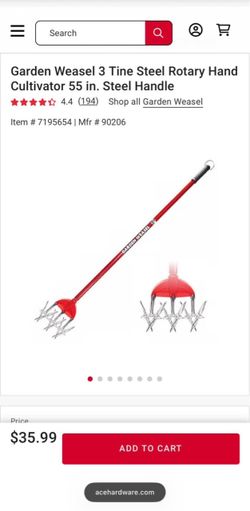 Hand Cultivator/Tiller