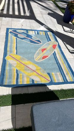 Kids surf rug