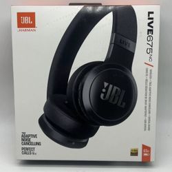 JBL Live 675NC  Wireless On-Ear Headphones with Adaptive Noise Cancelling 