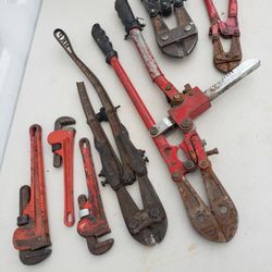 Pipe Wrenches,  Project Bolt Cutters 