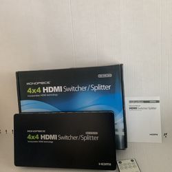 HDMI Switcher Splitter 4x4