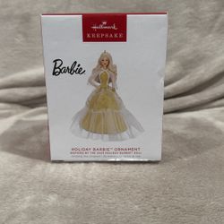 2023 HALLMARK -  HOLIDAY BARBIE ORNAMENT - 9TH IN SERIES - KEEPSAKE ORNAMENT