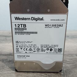 12 TB  Western Digital Internal Hard Drive