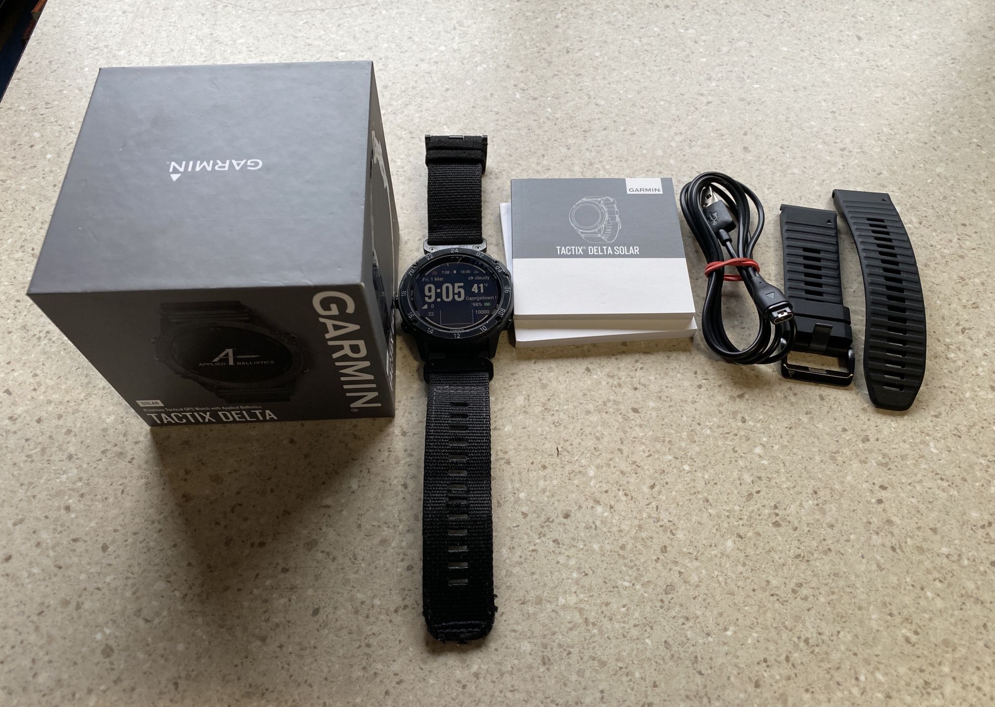 Garmin Tactix Delta Solar With Applied Ballistics
