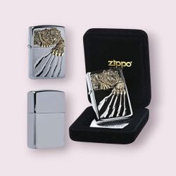 Zippo Lighter  - Tiger Claw 