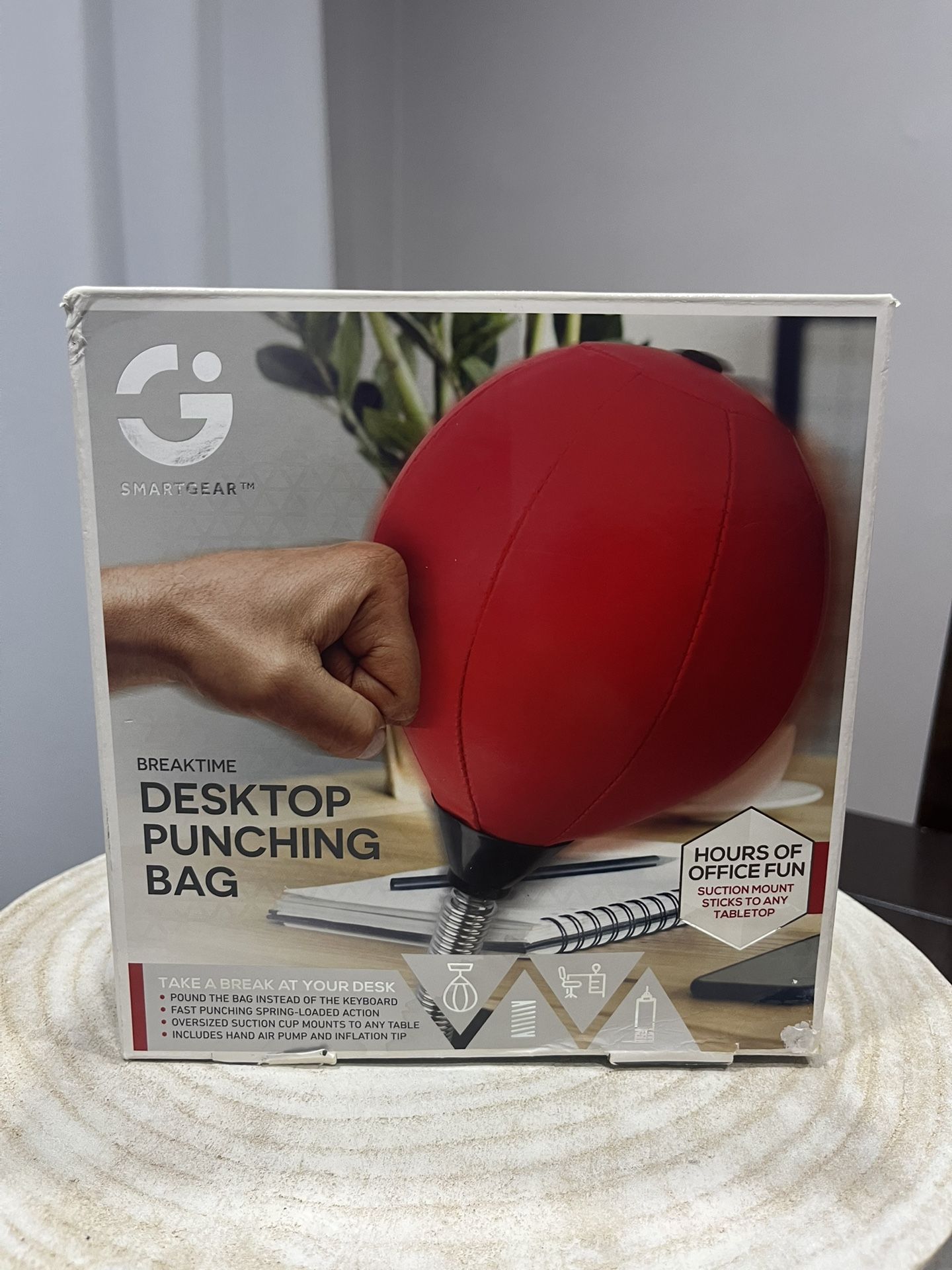 New Smartgear-Breaktime Desktop Punching Bag Stress Relief Speed Style For Desk