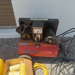 Vintage SANBORN AIR COMPRESSOR
