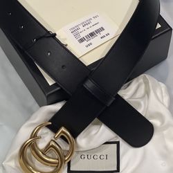 Double G Gucci Marmont Belt