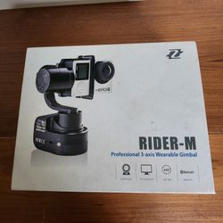 Rider- M  Professional 3 Axis Wearable Gimbal