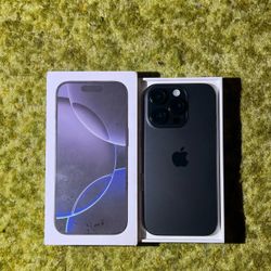 iPhone 16 Pro | 128GB | Black Titanium | Factory Unlocked