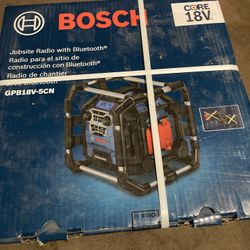 Bosch Portable Job Site Radio with Bluetooth