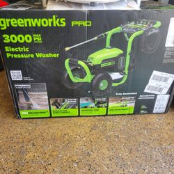 Greenwoks Electric Pressure Washer 3000psi