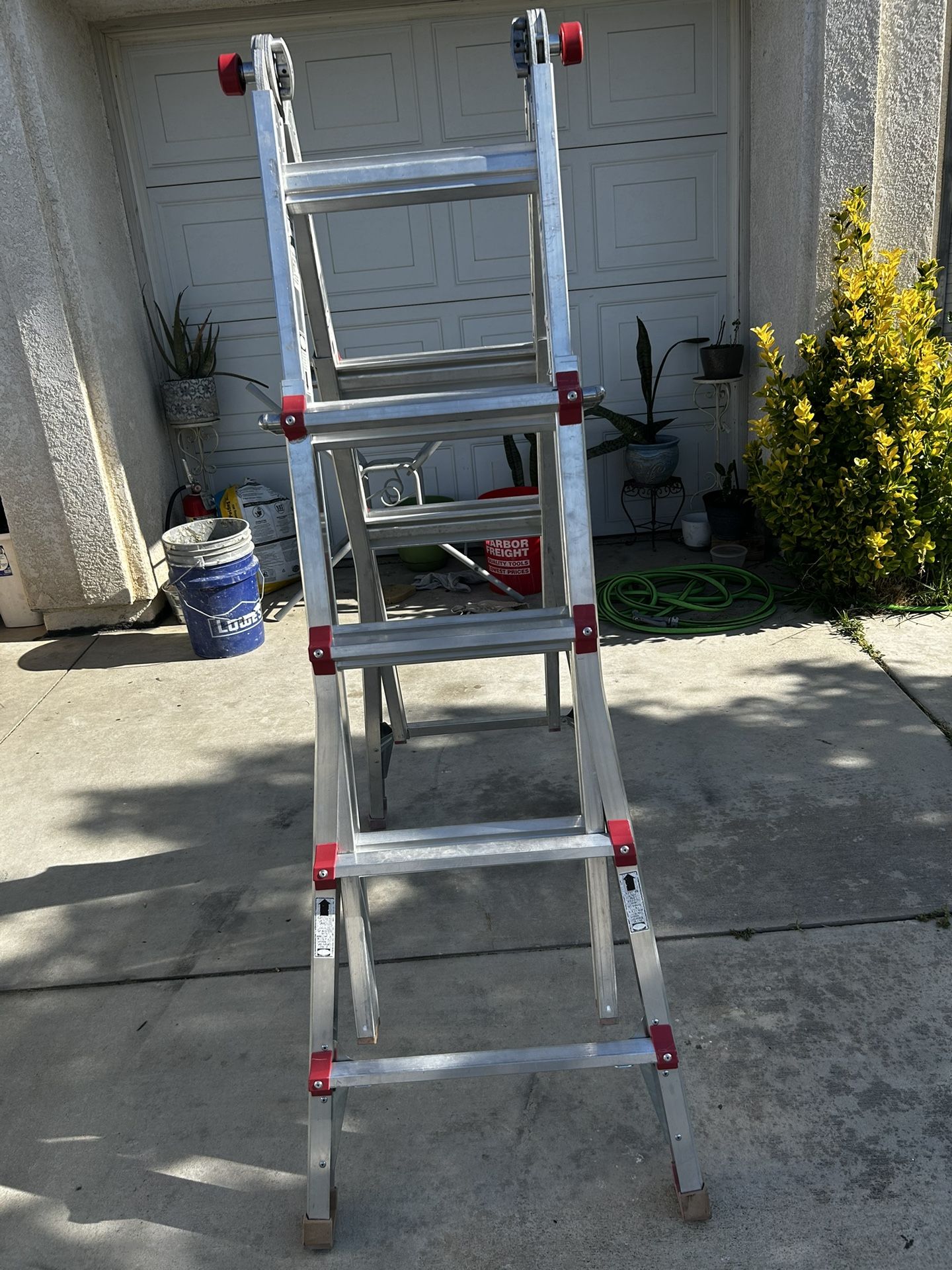 Ladder by haul master multifunctional ladder