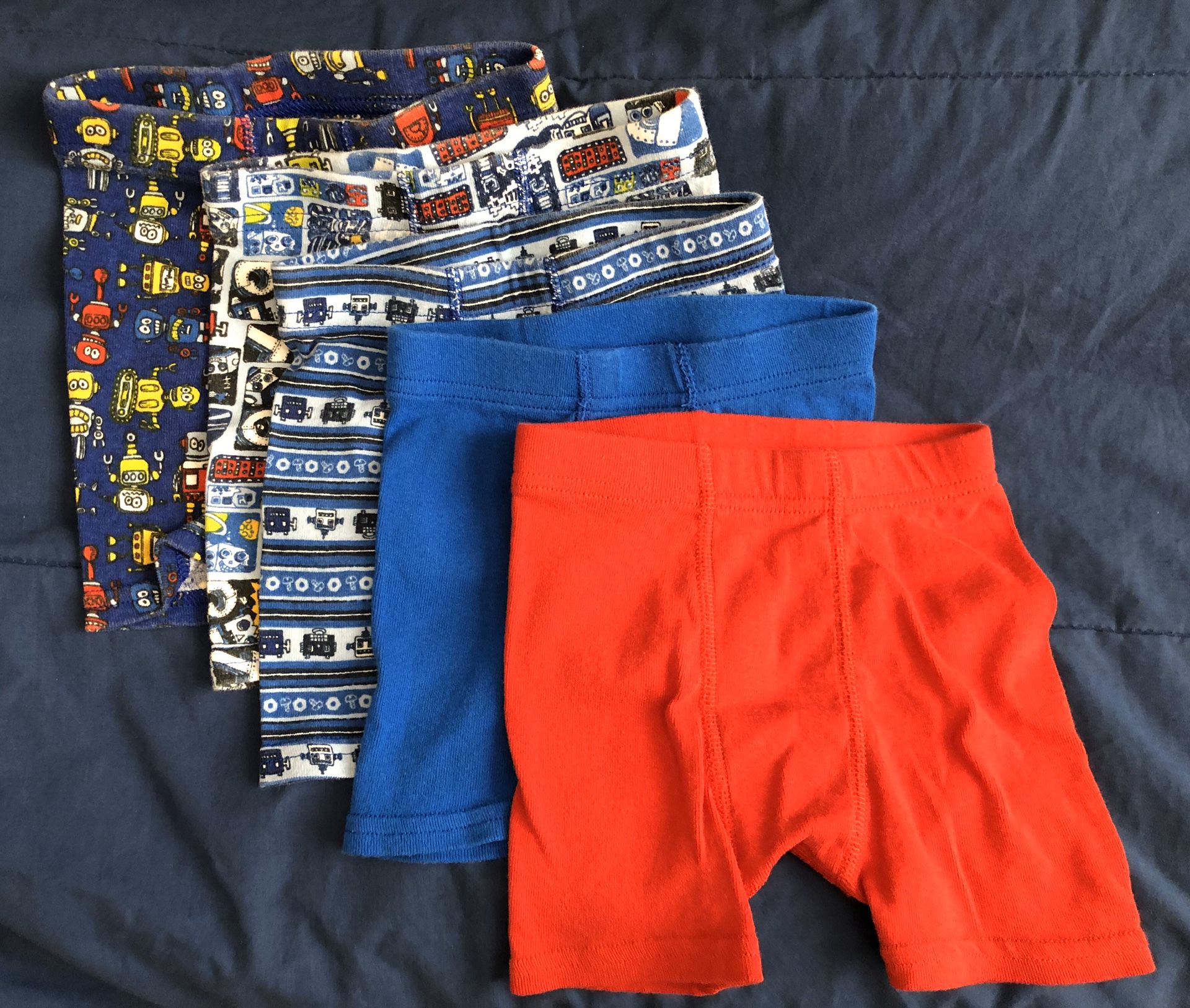 Boy boxers size 4t - washed, never used