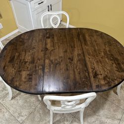 Dining Room Table With Removable Leaf