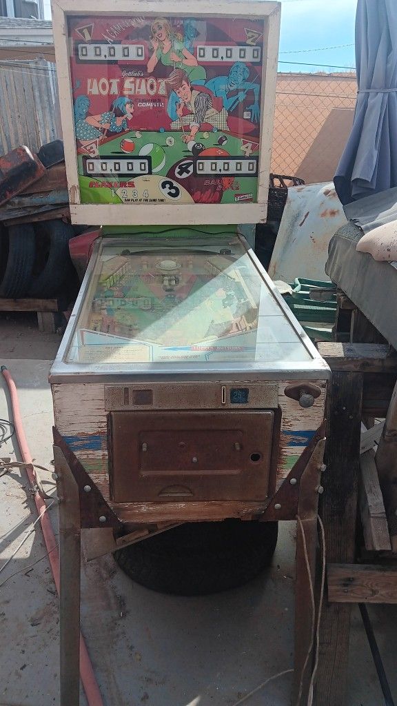 60s May E 70 S 80s Pinball Machine Srill Working