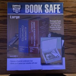 Combination Lock Diversion Book Safe