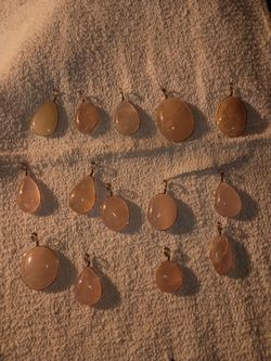 Rose Quartz Pendants