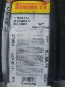 Tire 19" Pirelli P-Zero
