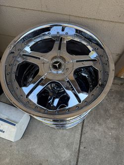22” Davinci Rims For Mercedes 