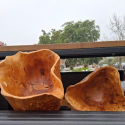 Wooden Centerpiece Bowls