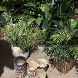 artificial plants