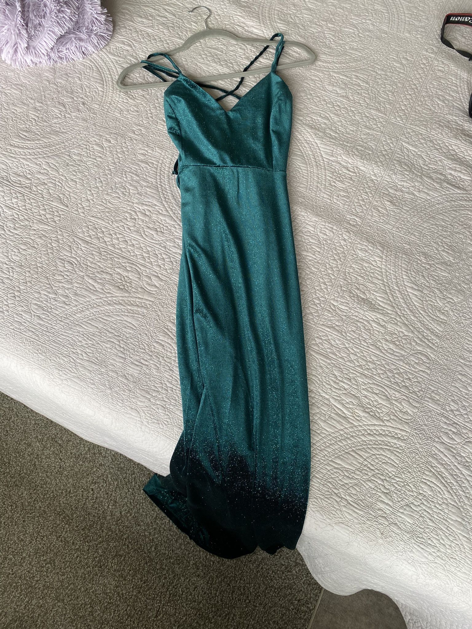Emerald Green Dress