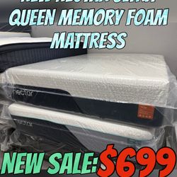 NEW NECTAR ULTRA QUEEN MEMORY FOAM MATTRESS 