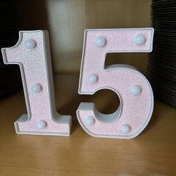 Baby Pink Light Up 15