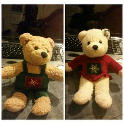 Christmas sweater bears..Mr & Mrs