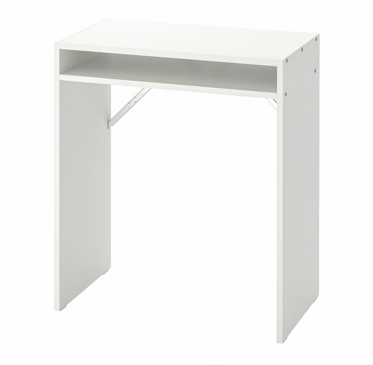 TORALD Desk, white, 25 5/8x15 3/4 "