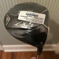 Brand New, Still In Wrap, ZX5 Mk II Driver Golf Club