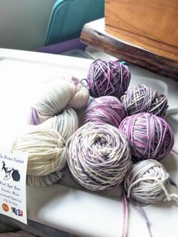 High End Hand Dyed Yarn
