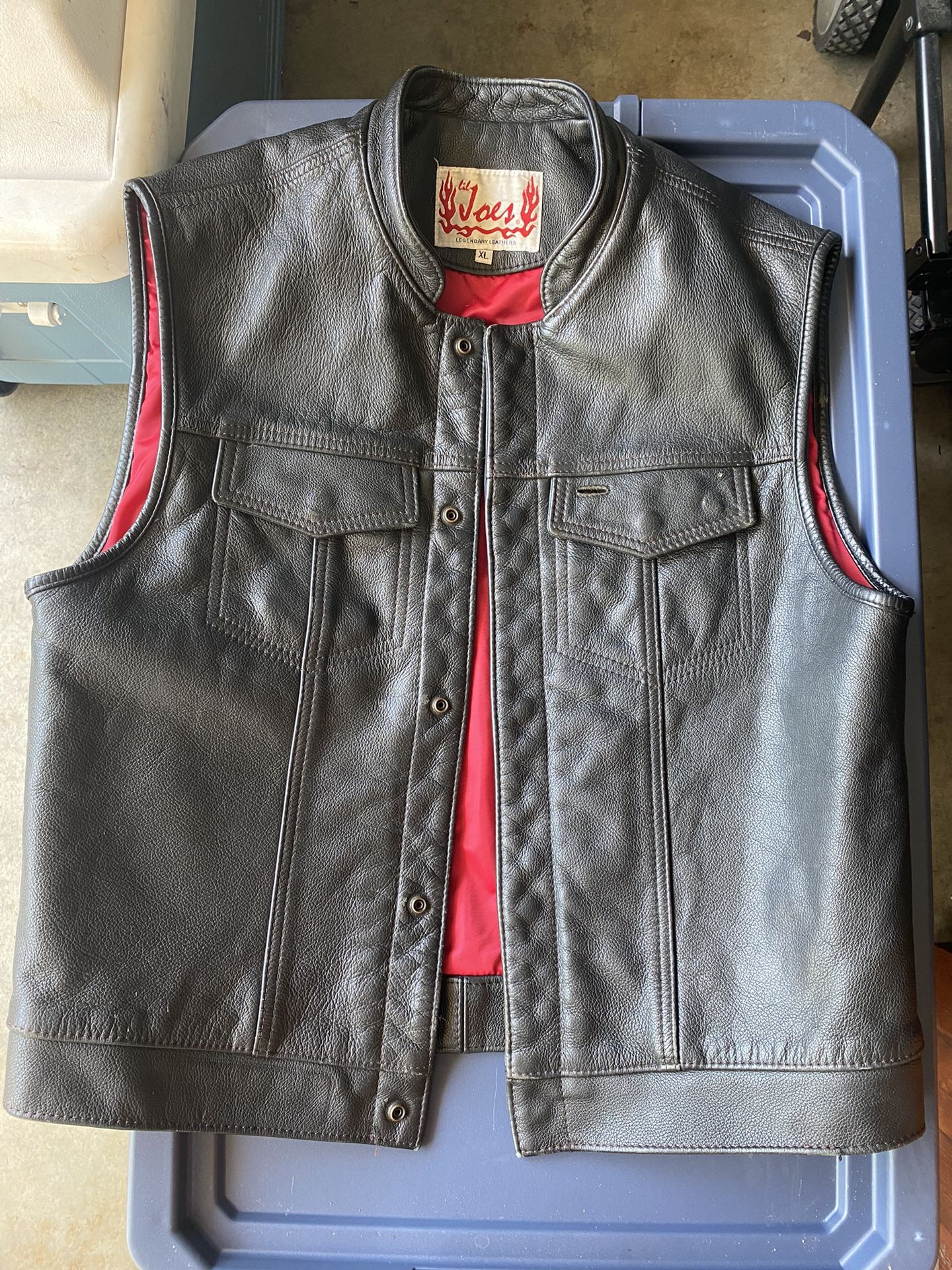 Lil Joes Leather Motorcycle Vest