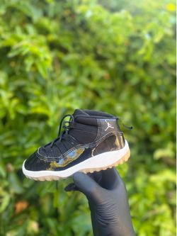 Nike Air Jordan 11 Retro Jubilee Anniversary 378040-011 Toddlers Size 8c