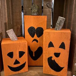 🎃Halloween Cedar Pumpkins🎃