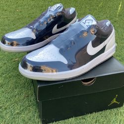 Jordan 1 Low Diamond Short Multiple Sizes