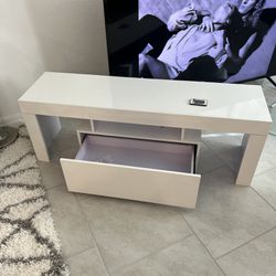 Tv Stand  White 40 To 60 Inch  Tv