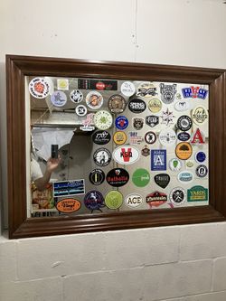 Bar Mirror 45” X 33”