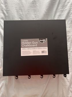 Hidden Gun Chalkboard Lockable