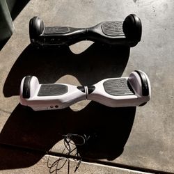 Black and White Hoverboards OBO