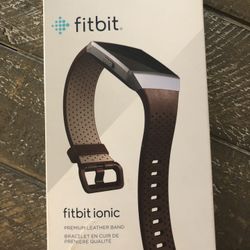 Fit Bit Ionic Leather Band