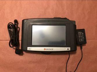 KRONOS (contact info removed)-028 INTOUCH 9000 TIME CLOCK (without Back Panel) SN: 00JC303570