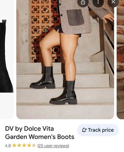 Dolce Vita Black Boots 