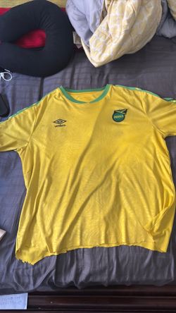 Umbro Jamaica Football Federation Soccer Jersey (Modified Hem)